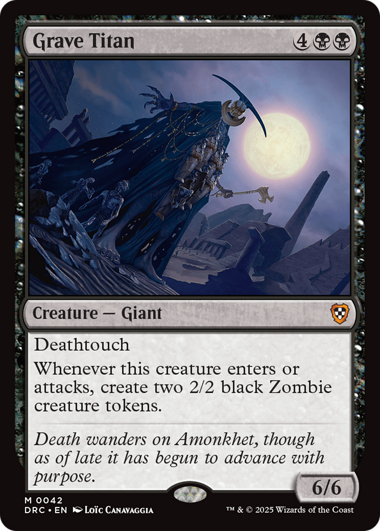 Grave Titan [Aetherdrift Commander] | Impulse Games and Hobbies