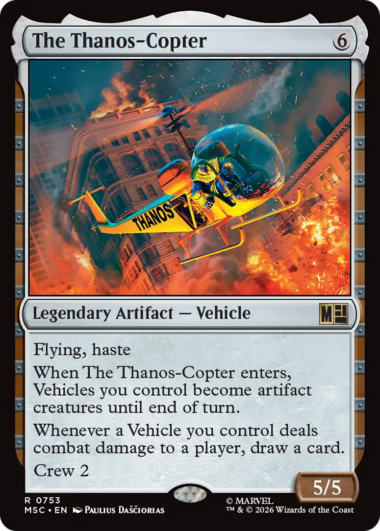 The Thanos-Copter [Marvel Super Heroes Commander] | Impulse Games and Hobbies