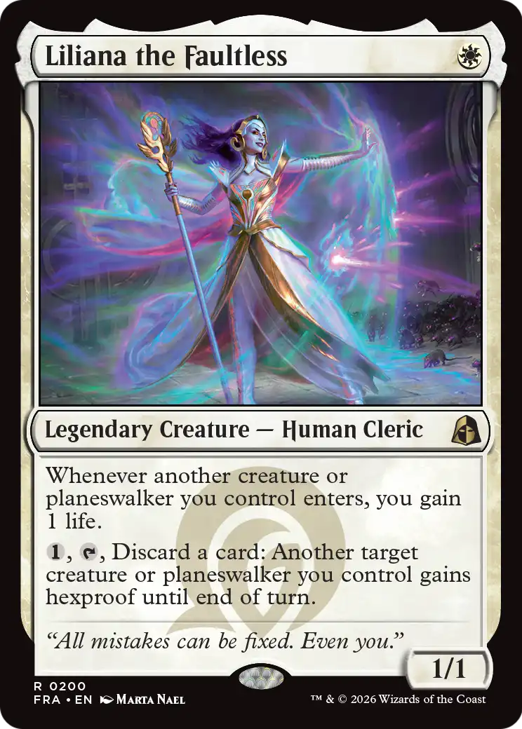 Liliana the Faultless [Reality Fracture] | Impulse Games and Hobbies