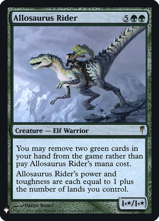Allosaurus Rider [Mystery Booster] | Impulse Games and Hobbies