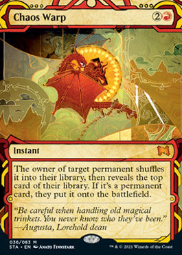 Chaos Warp (Foil Etched) [Strixhaven: Mystical Archive] | Impulse Games and Hobbies