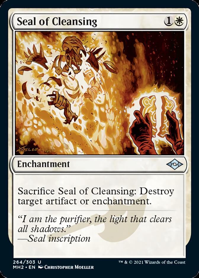 Seal of Cleansing (Foil Etched) [Modern Horizons 2] | Impulse Games and Hobbies