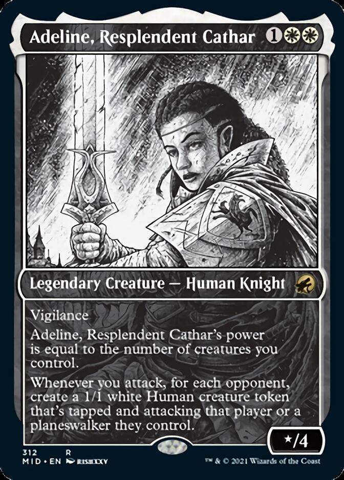 Adeline, Resplendent Cathar (Showcase Eternal Night) [Innistrad: Midnight Hunt] | Impulse Games and Hobbies