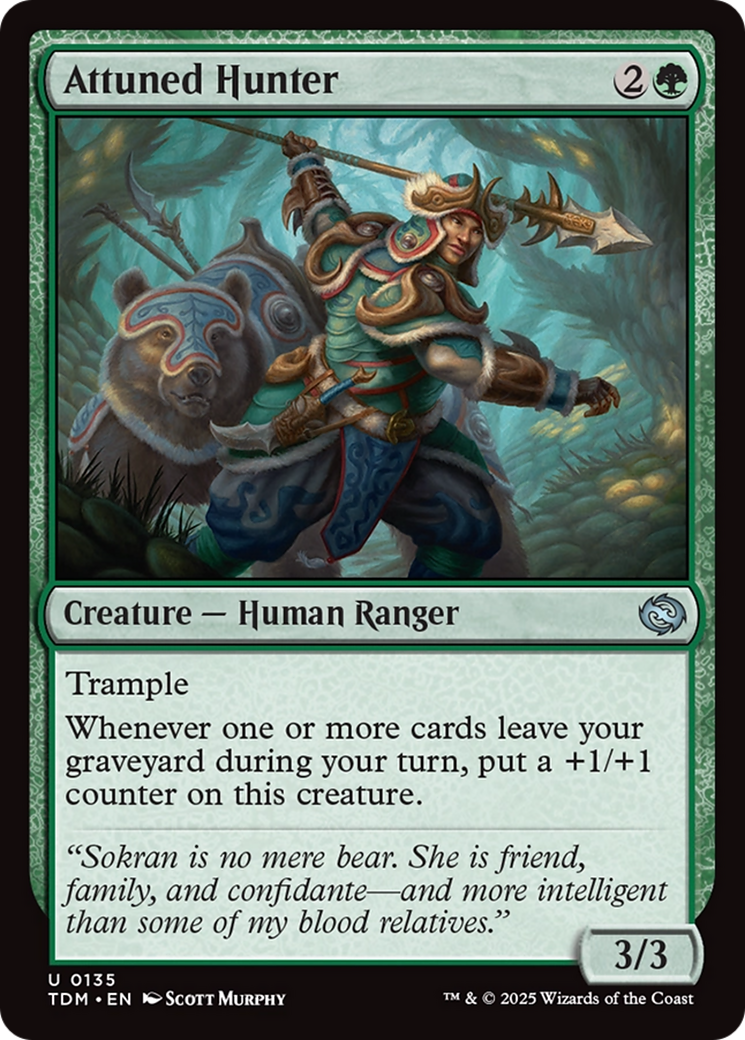 Attuned Hunter [Tarkir: Dragonstorm] | Impulse Games and Hobbies