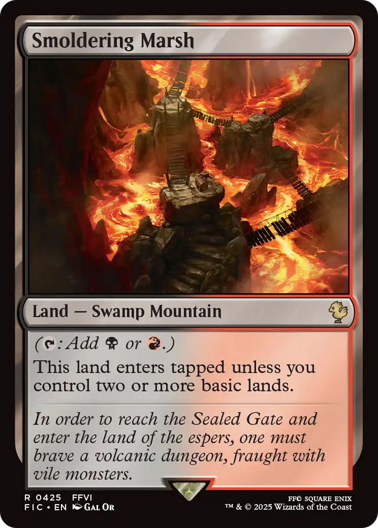Smoldering Marsh [FINAL FANTASY Commander] | Impulse Games and Hobbies