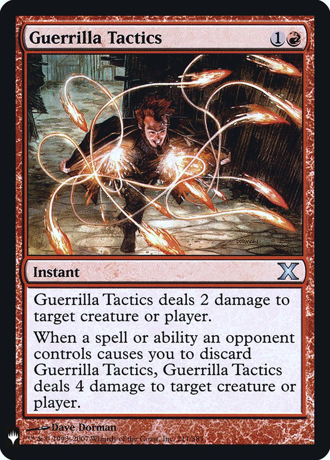 Guerrilla Tactics [Mystery Booster] | Impulse Games and Hobbies