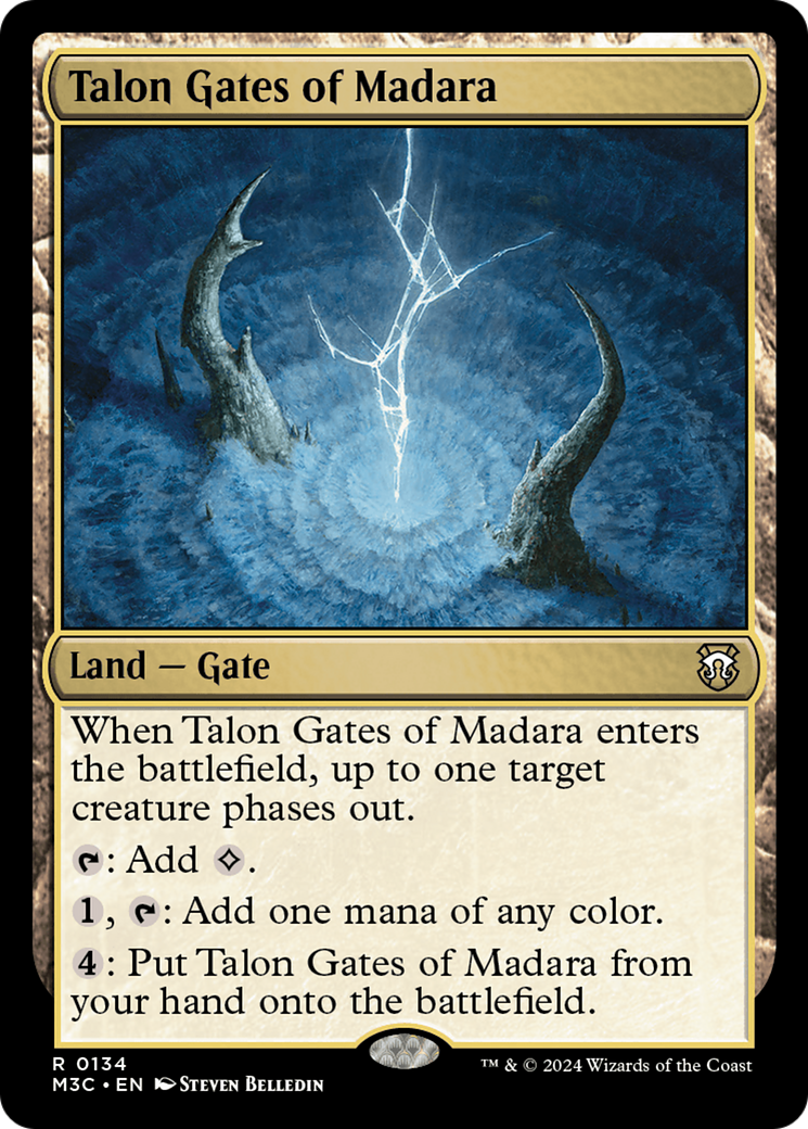 Talon Gates of Madara (Extended Art) (Ripple Foil) [Modern Horizons 3 Commander] | Impulse Games and Hobbies