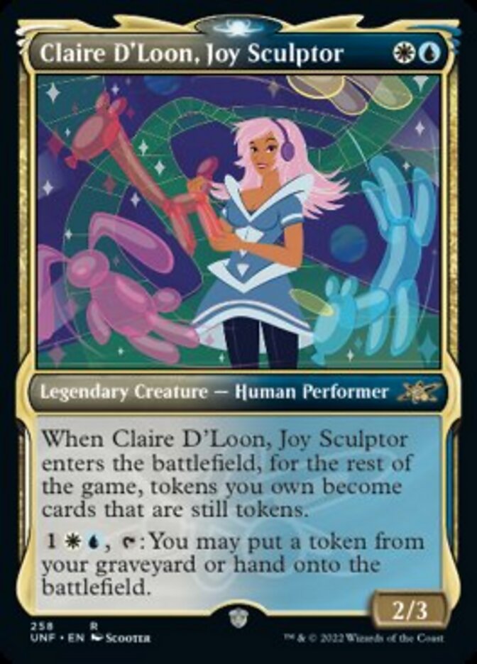 Claire D'Loon, Joy Sculptor (Showcase) [Unfinity] | Impulse Games and Hobbies