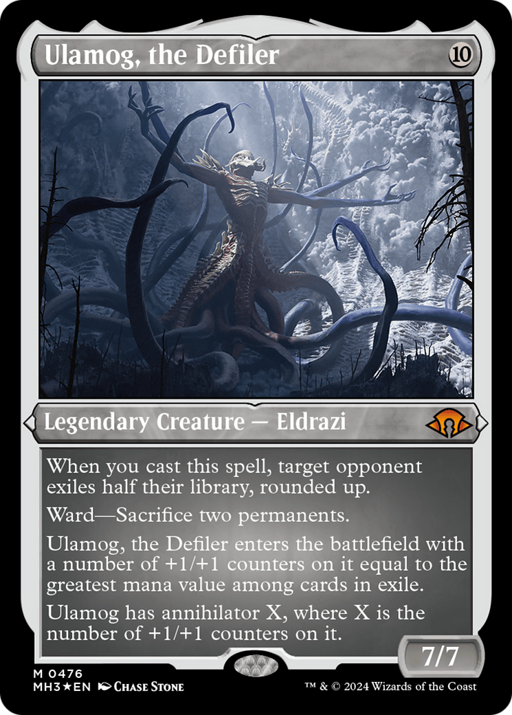 Ulamog, the Defiler (Foil Etched) [Modern Horizons 3] | Impulse Games and Hobbies