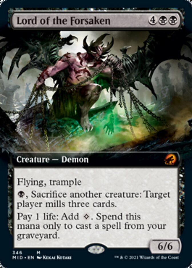 Lord of the Forsaken (Extended Art) [Innistrad: Midnight Hunt] | Impulse Games and Hobbies