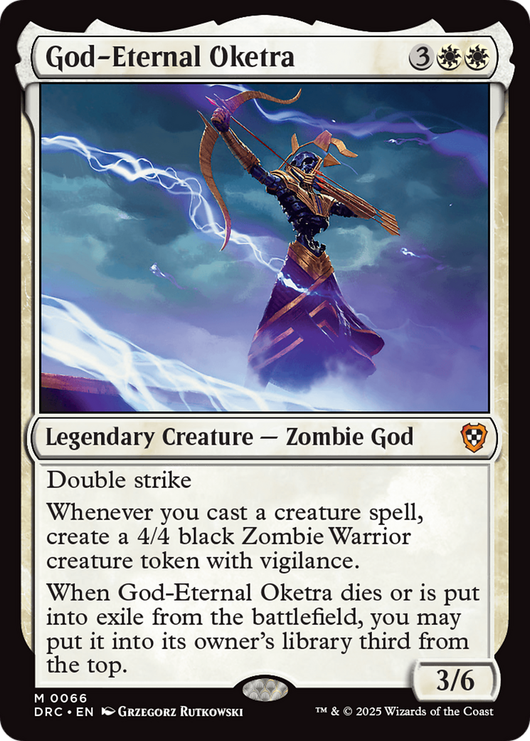 God-Eternal Oketra [Aetherdrift Commander] | Impulse Games and Hobbies