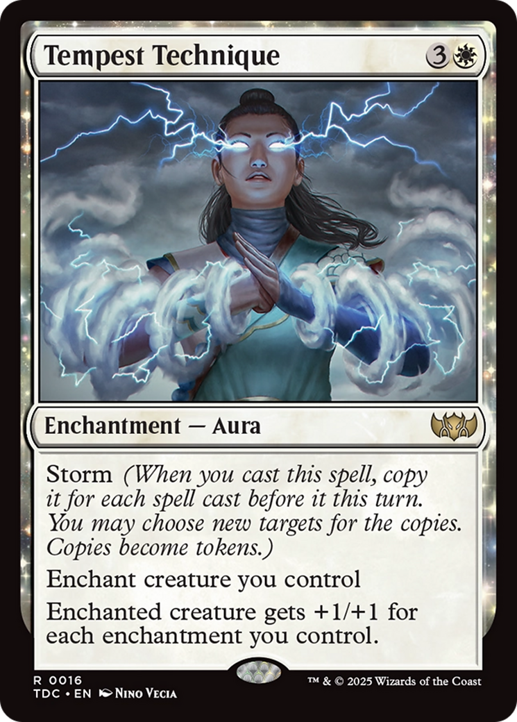 Tempest Technique [Tarkir: Dragonstorm Commander] | Impulse Games and Hobbies