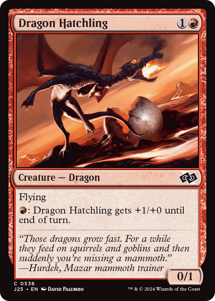 Dragon Hatchling [Foundations Jumpstart] | Impulse Games and Hobbies