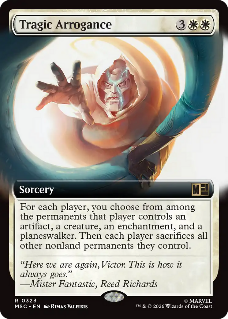 Tragic Arrogance (Extended Art) [Marvel Super Heroes Commander] | Impulse Games and Hobbies