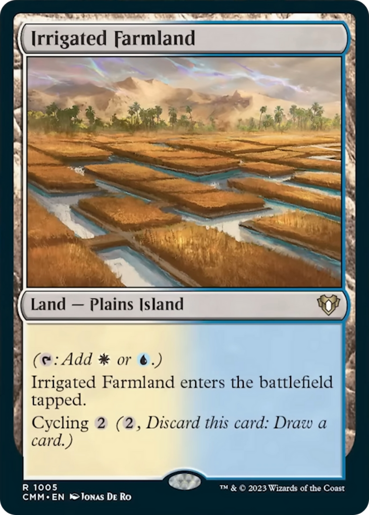 Irrigated Farmland [Commander Masters] | Impulse Games and Hobbies