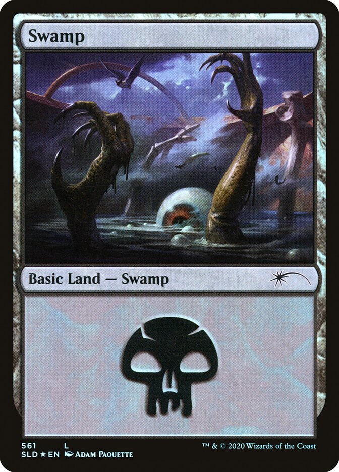 Swamp (Witchcraft) (561) [Secret Lair Drop Promos] | Impulse Games and Hobbies