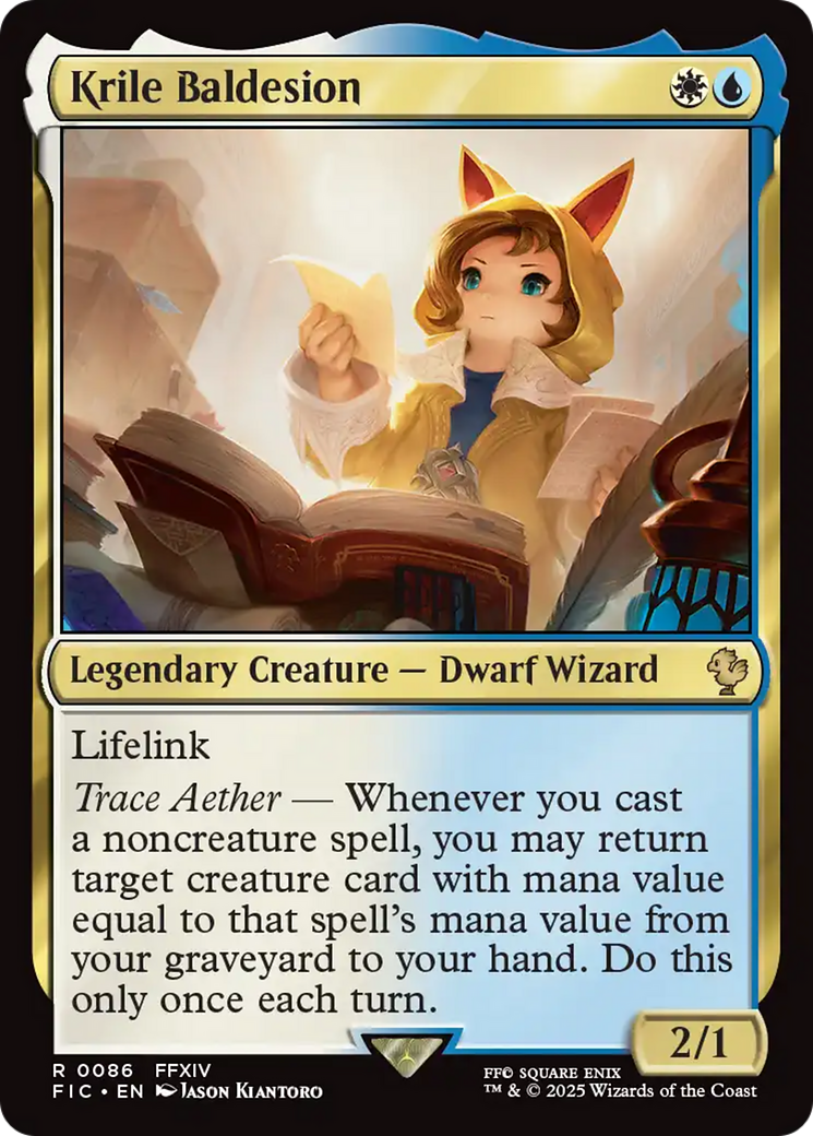 Krile Baldesion [FINAL FANTASY Commander] | Impulse Games and Hobbies