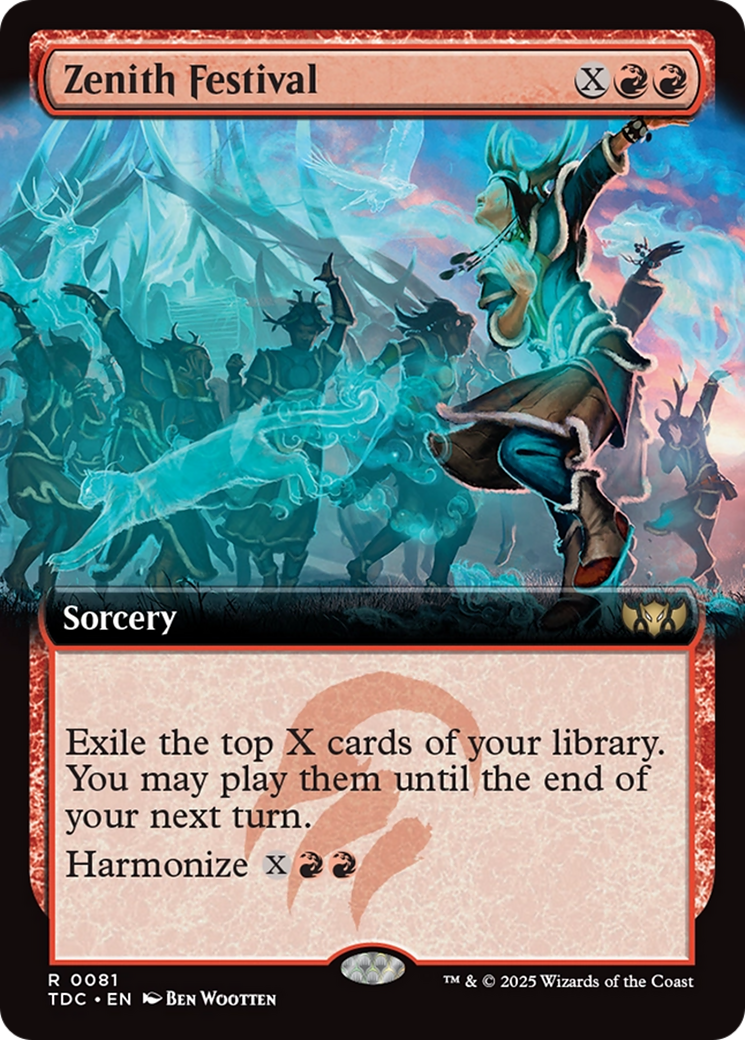 Zenith Festival (Extended Art) [Tarkir: Dragonstorm Commander] | Impulse Games and Hobbies