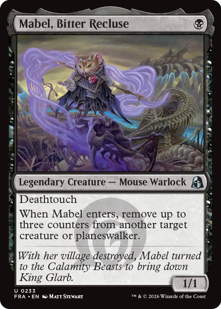 Mabel, Bitter Recluse [Reality Fracture] | Impulse Games and Hobbies