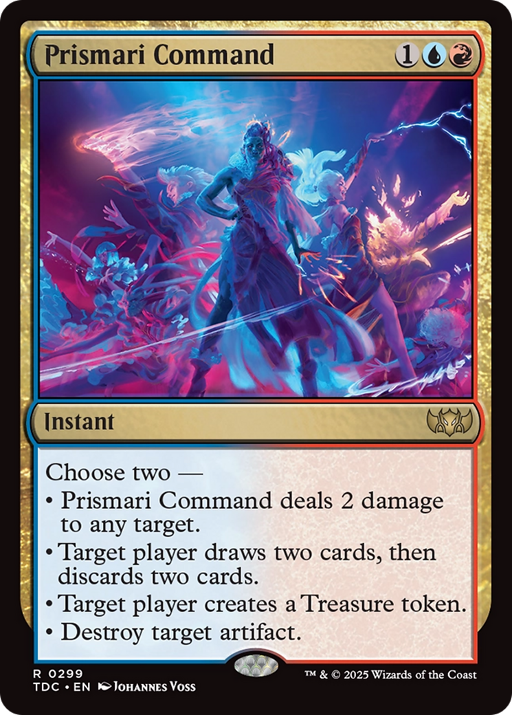 Prismari Command [Tarkir: Dragonstorm Commander] | Impulse Games and Hobbies
