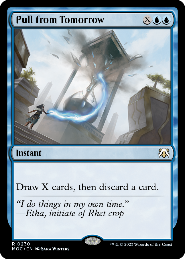 Pull from Tomorrow [March of the Machine Commander] | Impulse Games and Hobbies