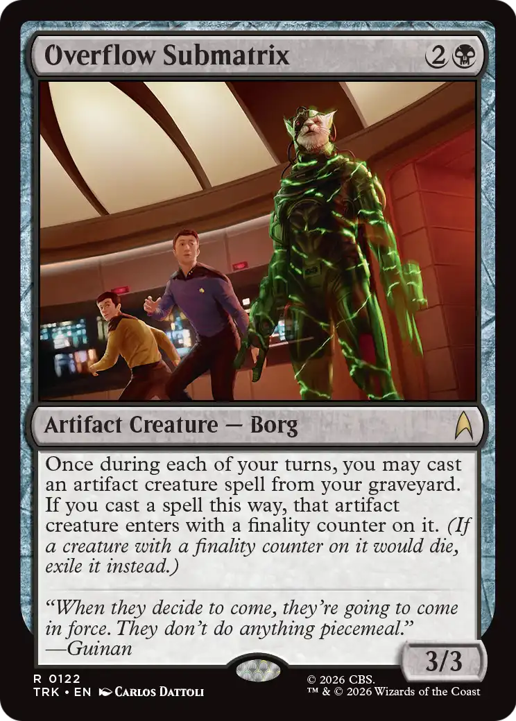 Overflow Submatrix [Star Trek] | Impulse Games and Hobbies
