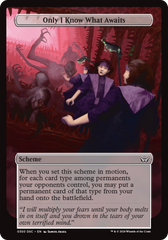 Only I Know What Awaits (Full Art) [Duskmourn: Archenemy] | Impulse Games and Hobbies