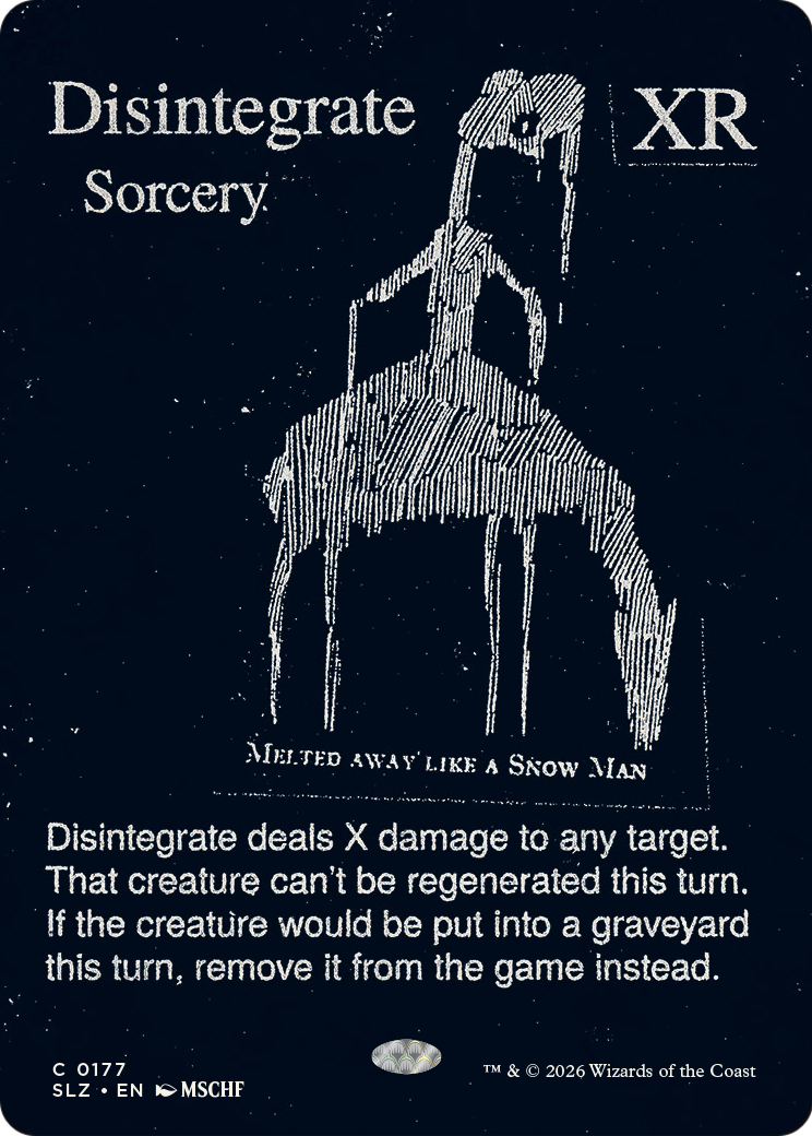 Disintegrate (0177) [Secret Lair x MSCHF: The Zeta Set] | Impulse Games and Hobbies