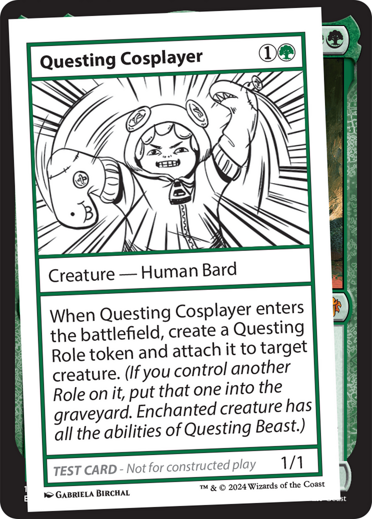 Questing Cosplayer [Mystery Booster 2 Playtest Cards] | Impulse Games and Hobbies