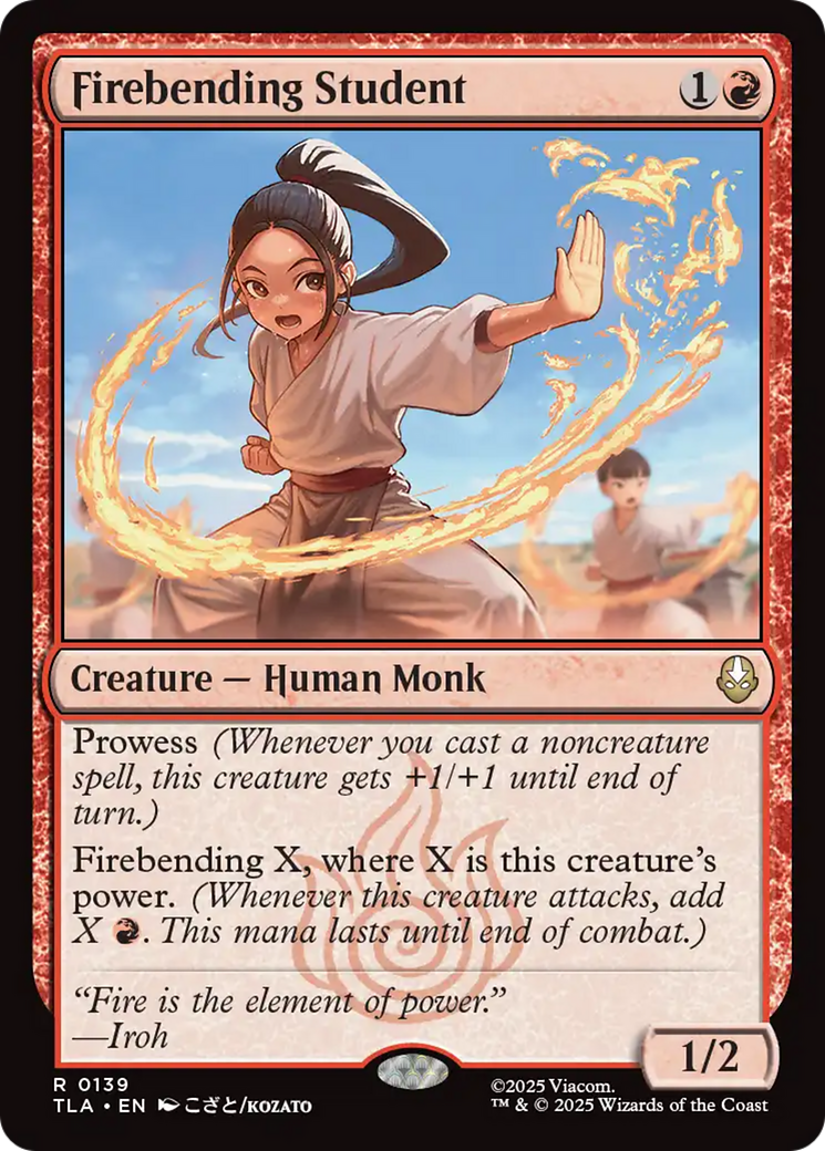 Firebending Student [Avatar: The Last Airbender] | Impulse Games and Hobbies