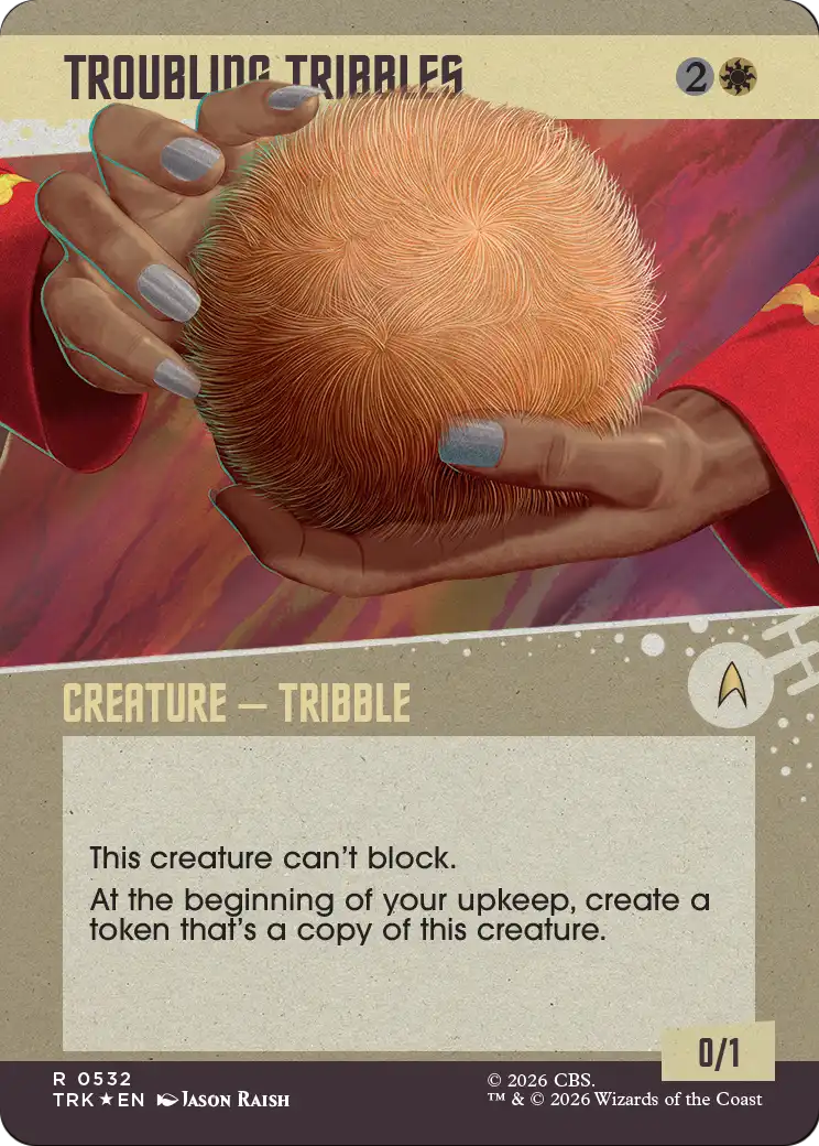 Troubling Tribbles (Showcase) (Surge Foil) [Star Trek] | Impulse Games and Hobbies