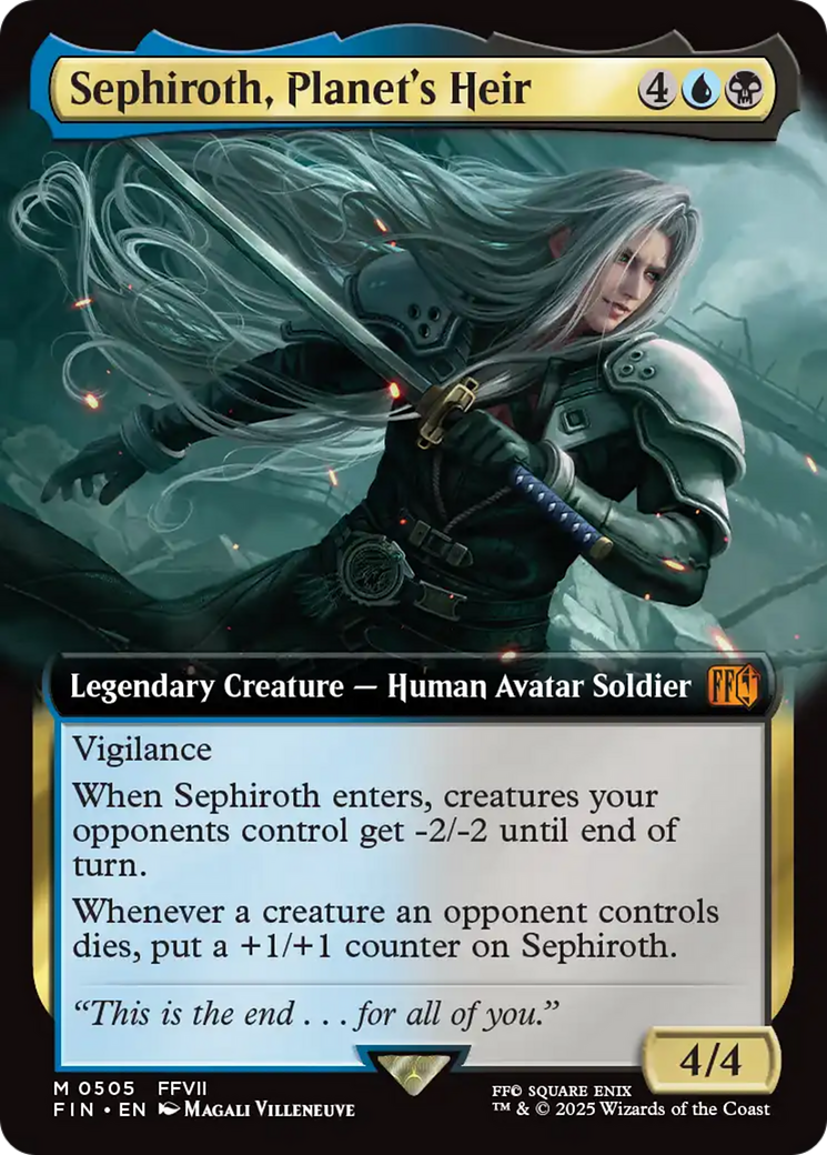 Sephiroth, Planet's Heir (Extended Art) [FINAL FANTASY] | Impulse Games and Hobbies