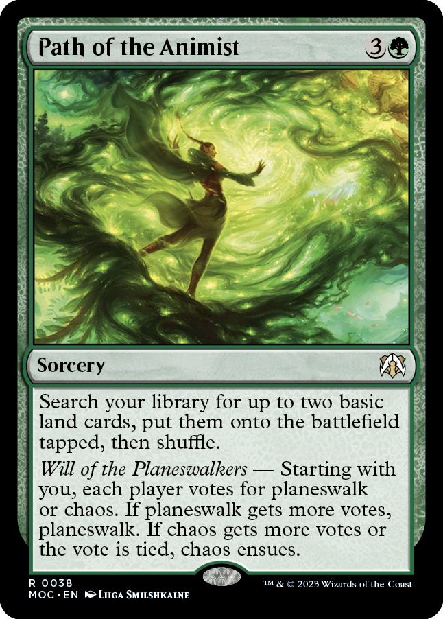 Path of the Animist [March of the Machine Commander] | Impulse Games and Hobbies