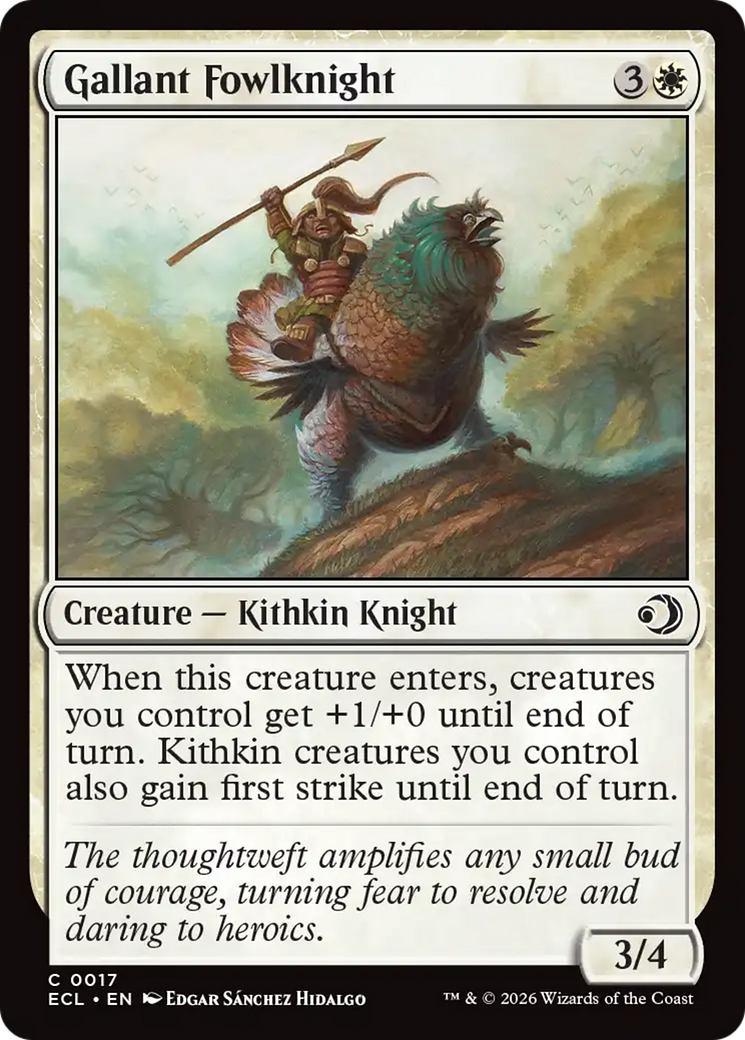 Gallant Fowlknight [Lorwyn Eclipsed] | Impulse Games and Hobbies