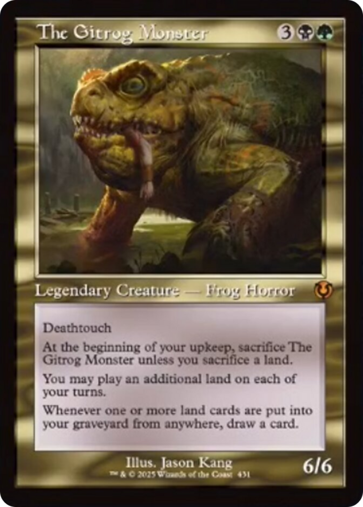 The Gitrog Monster (Retro Frame) [Innistrad Remastered] | Impulse Games and Hobbies