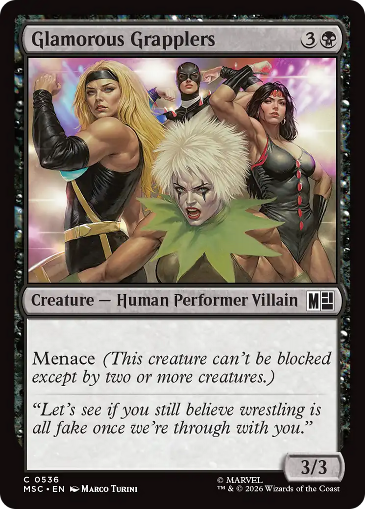 Glamorous Grapplers [Marvel Super Heroes Commander] | Impulse Games and Hobbies
