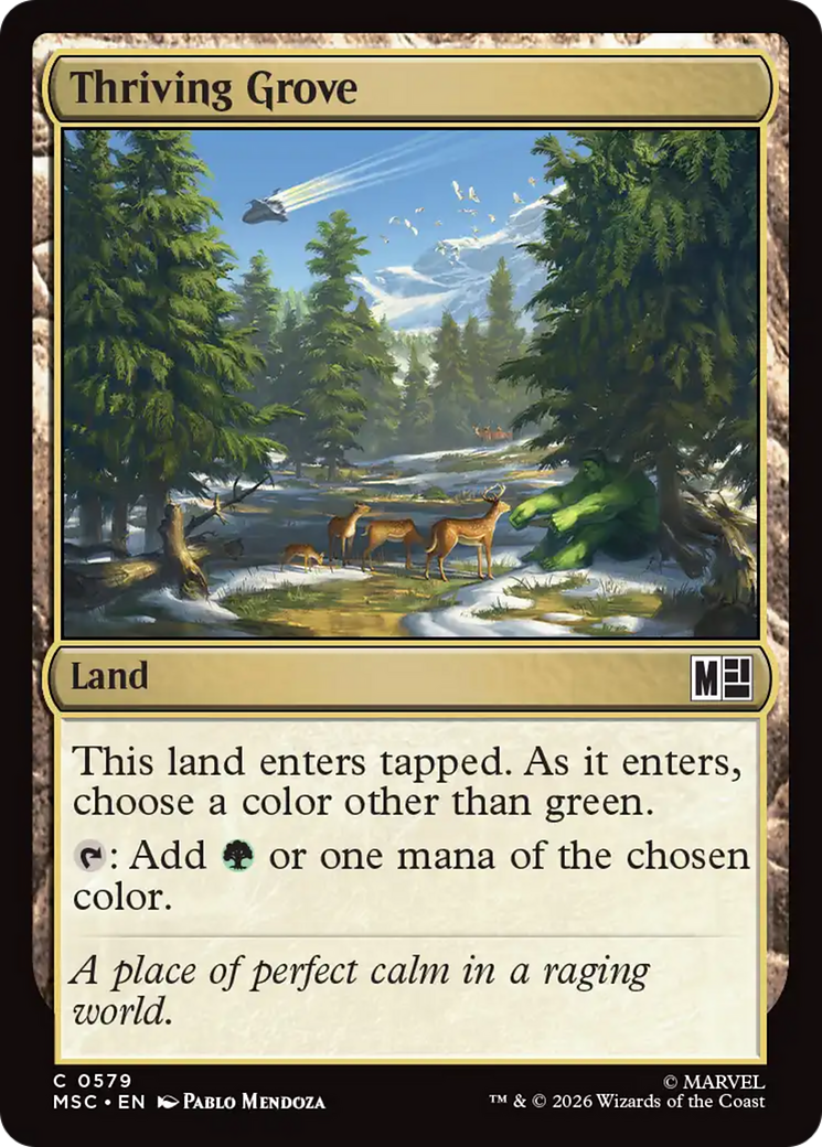 Thriving Grove [Marvel Super Heroes Commander] | Impulse Games and Hobbies