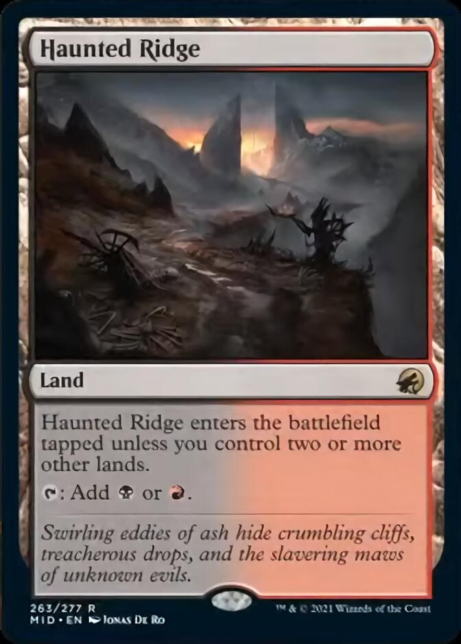 Haunted Ridge [Innistrad: Midnight Hunt] | Impulse Games and Hobbies