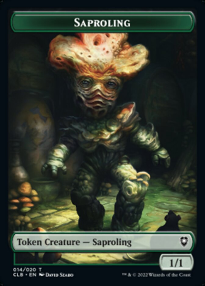 Saproling Token [Commander Legends: Battle for Baldur's Gate Tokens] | Impulse Games and Hobbies