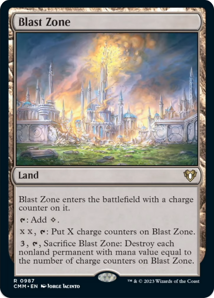 Blast Zone [Commander Masters] | Impulse Games and Hobbies