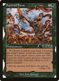 Squirrel Farm (Oversized) [Oversize Cards] | Impulse Games and Hobbies