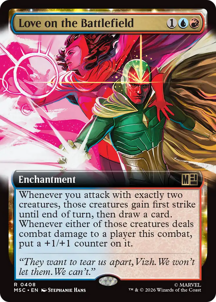 Love on the Battlefield (Extended Art) [Marvel Super Heroes Commander] | Impulse Games and Hobbies
