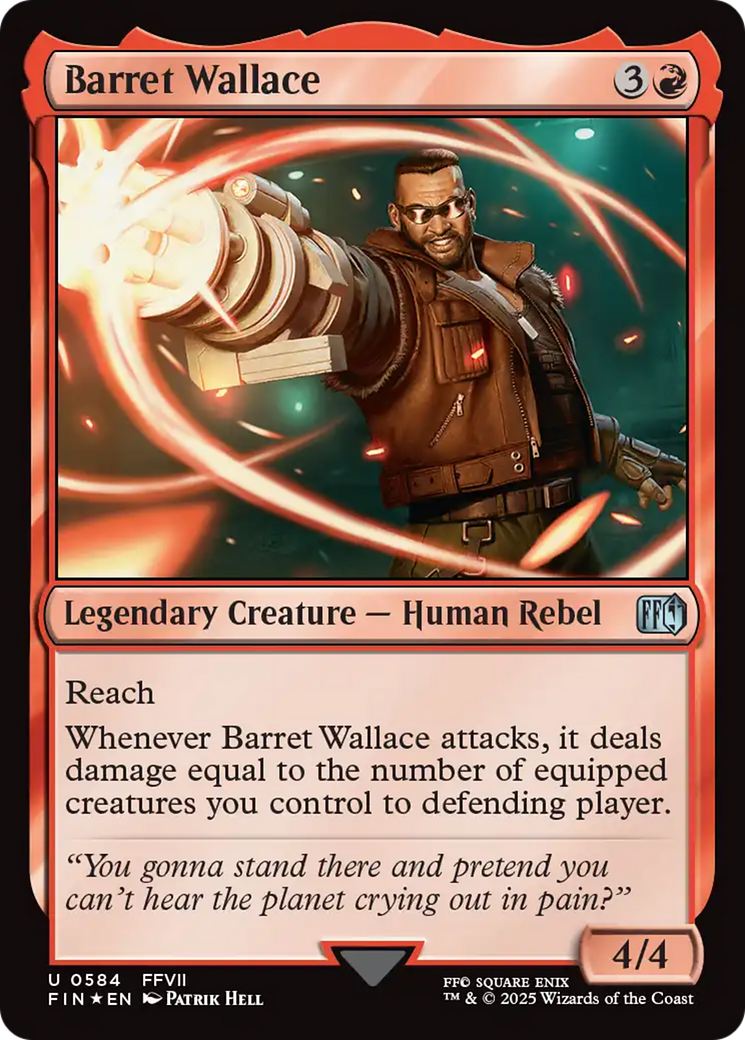 Barret Wallace (Surge Foil) [FINAL FANTASY] | Impulse Games and Hobbies