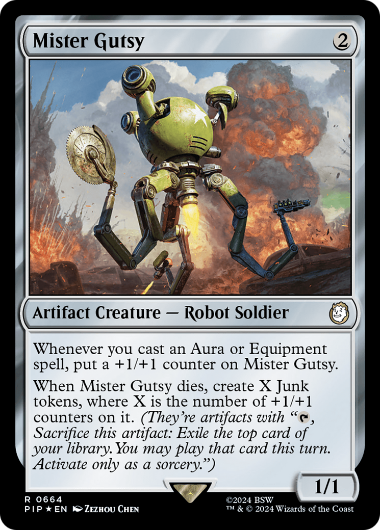 Mister Gutsy (Surge Foil) [Fallout] | Impulse Games and Hobbies