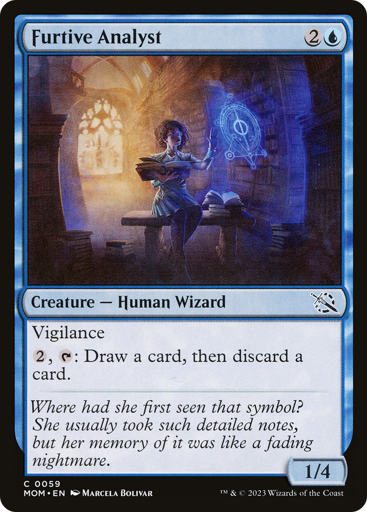 Furtive Analyst [March of the Machine] | Impulse Games and Hobbies