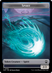 Eldrazi (Ripple Foil) // Spirit Double-Sided Token [Modern Horizons 3 Commander Tokens] | Impulse Games and Hobbies