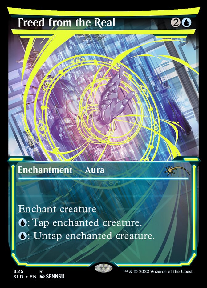 Freed from the Real (Neon Ink Yellow) [Secret Lair Drop Series] | Impulse Games and Hobbies