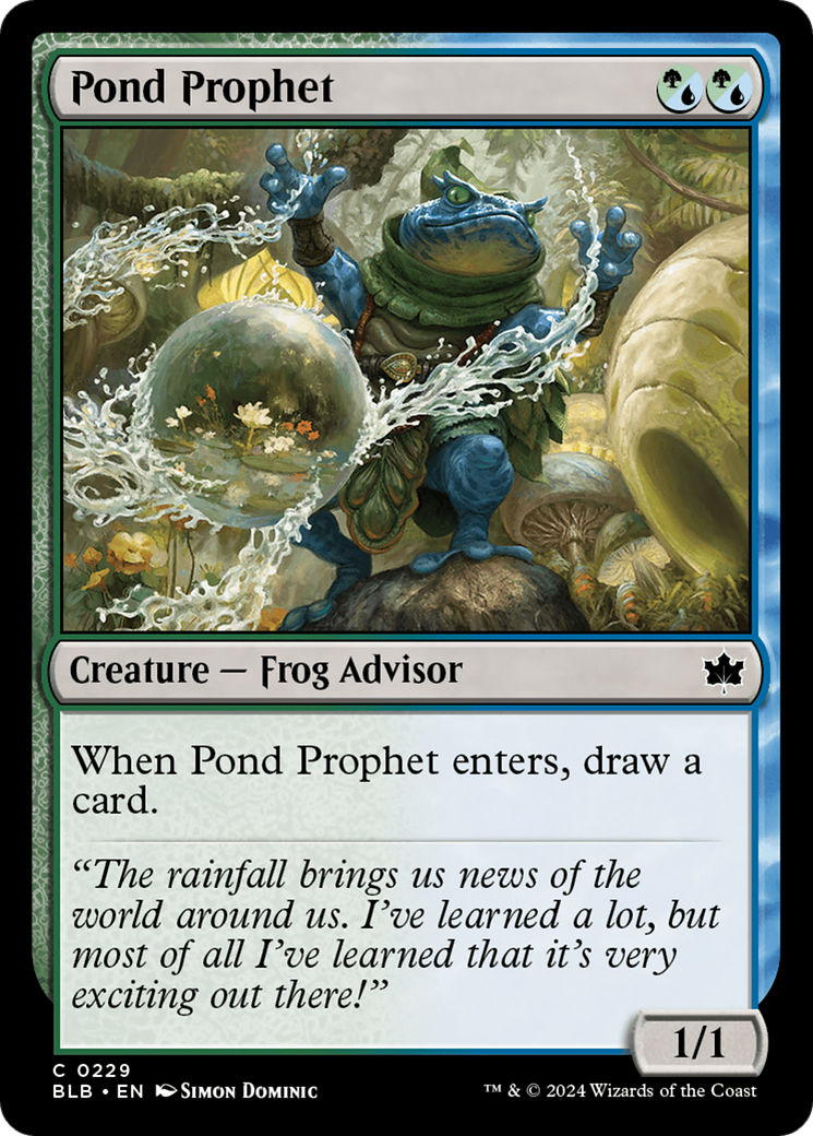 Pond Prophet [Bloomburrow] | Impulse Games and Hobbies