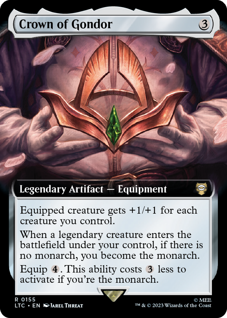 Crown of Gondor (Extended Art) [The Lord of the Rings: Tales of Middle-Earth Commander] | Impulse Games and Hobbies