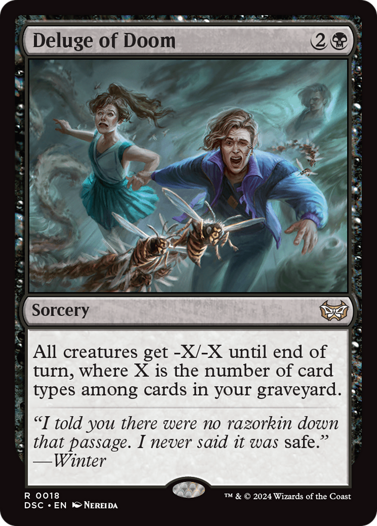 Deluge of Doom [Duskmourn: House of Horror Commander] | Impulse Games and Hobbies